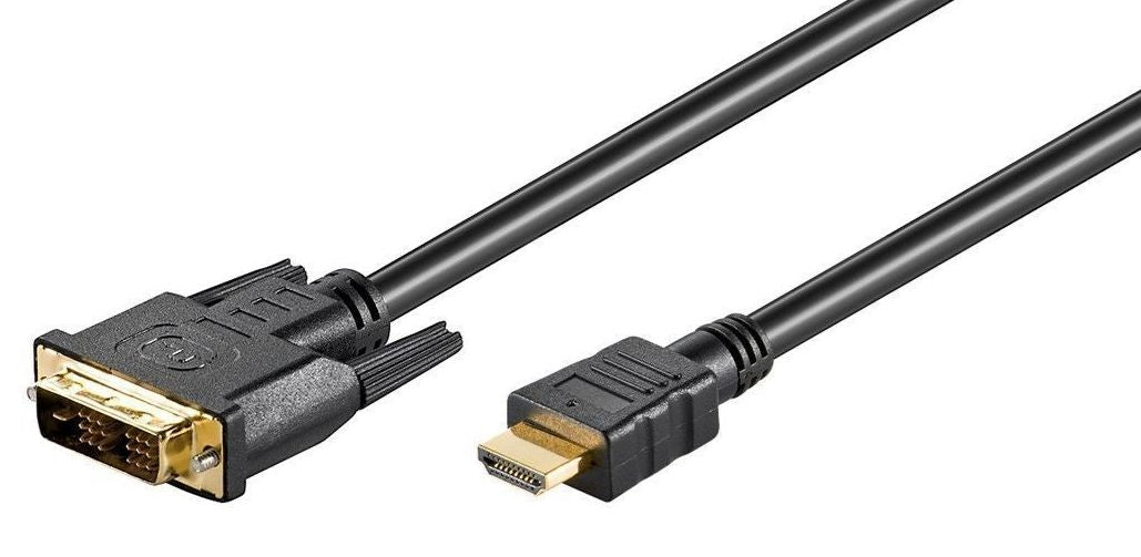 Microconnect HDMI auf DVI-D Kabel HDMI 1.4 1080p 60 Hz – 7 m