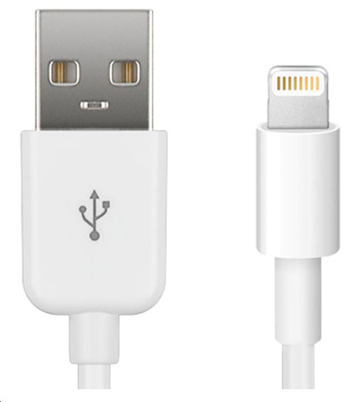 Microconnect Daten- & Ladekabel – USB‑A auf Lightning 1 m, MFi-zertifiziert – für iPhone/iPad