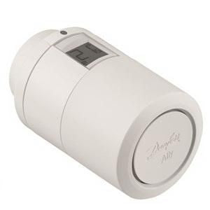 Danfoss Ally – Heizkörperthermostat – WLAN, Programmierbar – für Amazon Alexa, Google Assistant – Weiss