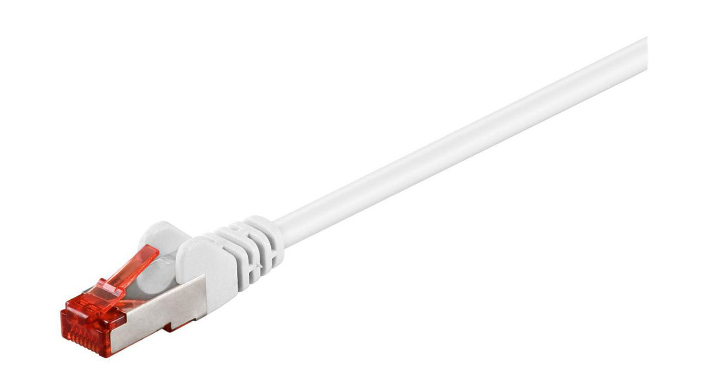 Microconnect Patchkabel – Cat6 F/UTP (FTP), 3 m, Weiss, RJ-45