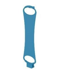 Zebra SG-TC2W-HSTRP1-01 – Handschlaufe für TC21-HC/TC26-HC, Blau