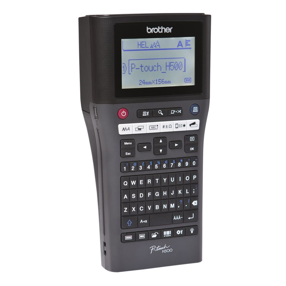 Brother PT-H500 – Beschriftungsgerät, TZe bis 24 mm, 180×180 dpi, 30 mm/s, USB, Autoabschneider