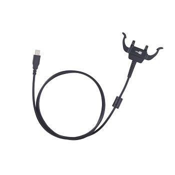 CipherLab Kabel – USB auf Snap-On, Schwarz – für RS35