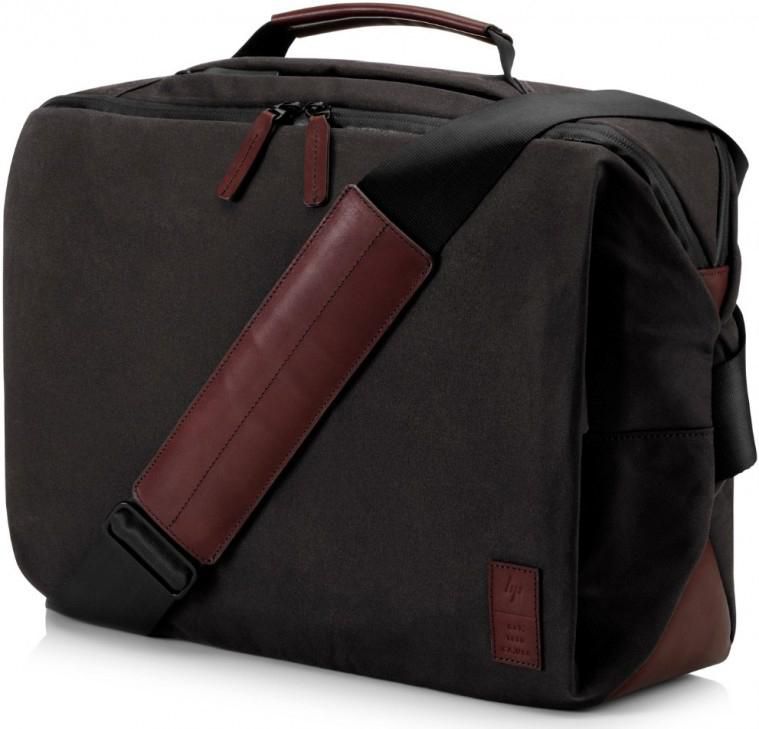 HP Notebook-Tasche bis 15,6" – wasserfest, mit Tragegriff – Braun