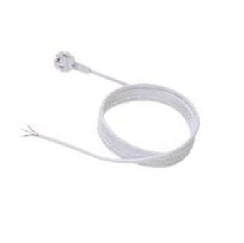 Bachmann Netzkabel – 3 m, 250 V/16 A, 3×1,5 mm², weiss