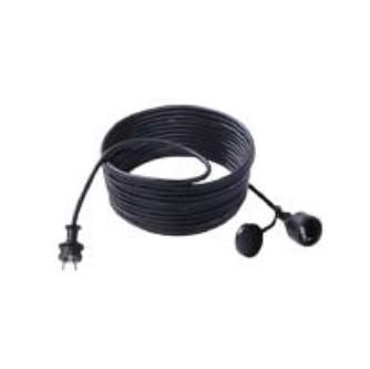 Bachmann Verlängerungskabel – 25 m, IP44, 3×2,5 mm², Schwarz
