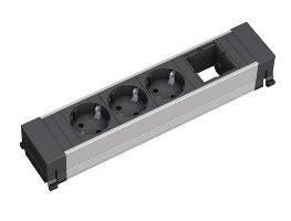 Bachmann CONF 3xUTE 1xModul – Netzadapter, Schwarz