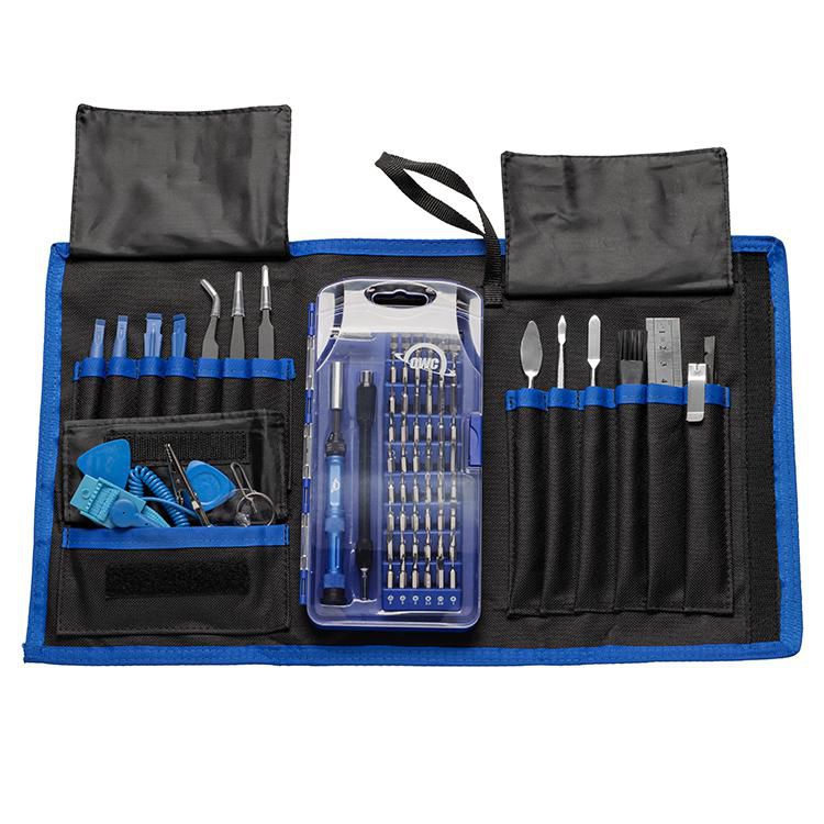OWC Elektronik-Reparaturset – 72-teilig, Bits: Pentalobe, Phillips & Torx – für Laptop, Smartphone & Tablet