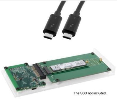 CoreParts Adapter M.2 PCIe/NVMe zu Thunderbolt – für M.2 2230/2242/2260/2280