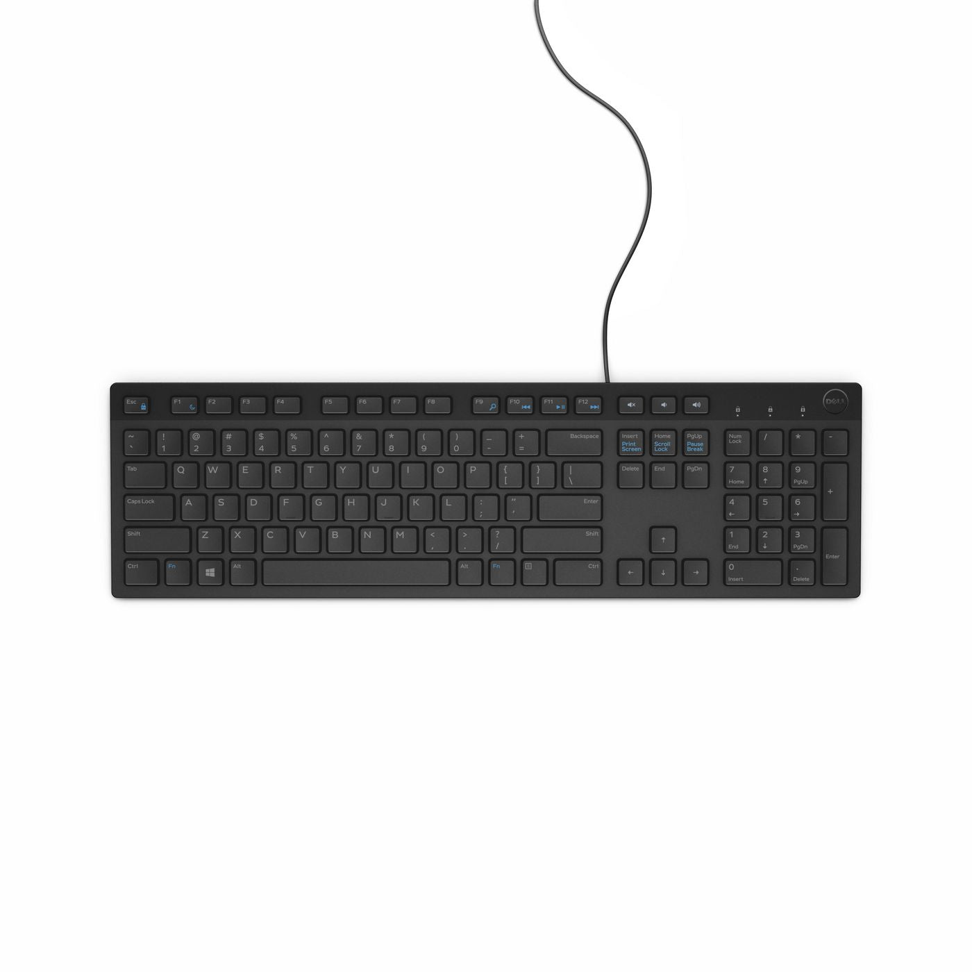 DELL KB216 – Tastatur, QWERTZ (DE), USB, Schwarz