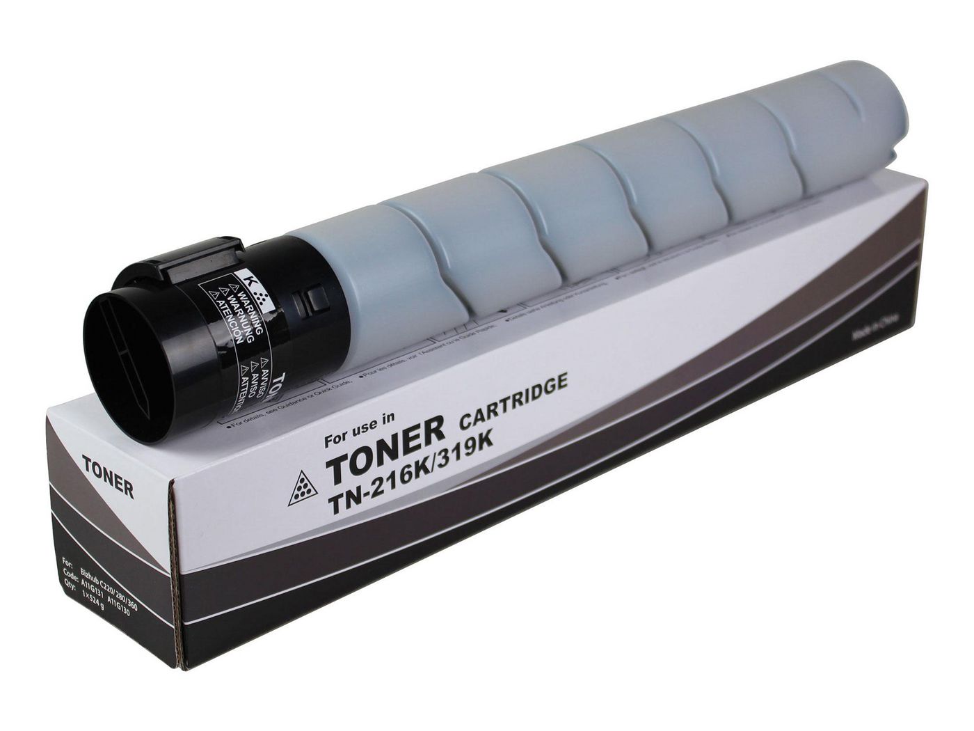 CoreParts TN-216K/319K (A11G131/A11G130) Schwarzer Toner – Kompatibel – für Konica Minolta Bizhub C220/C280/C360