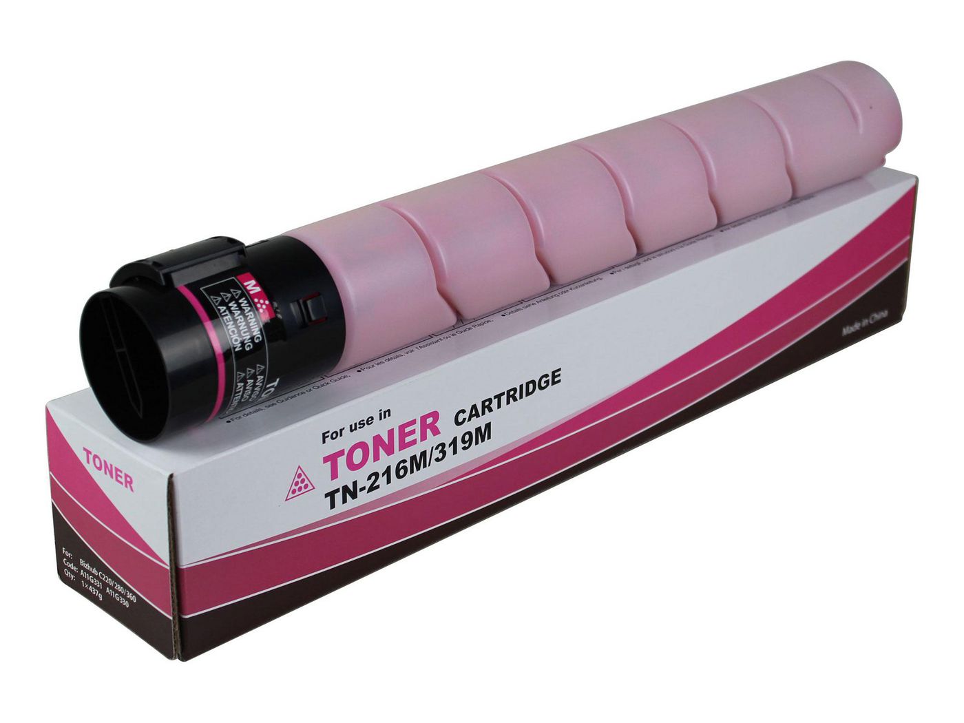 CoreParts TN-216M (A11G331) Magenta Toner – kompatibel – 26'000 Seiten – für Konica Minolta Bizhub C220/280/360