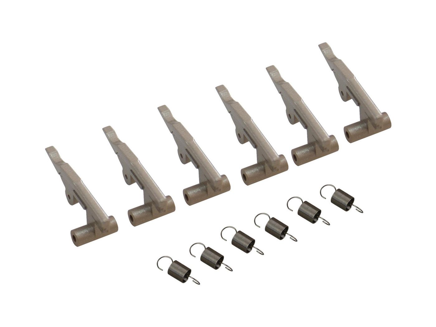 CoreParts Rollen-Kit, 6er-Pack, Grau – für 7155/7165/7255 und andere