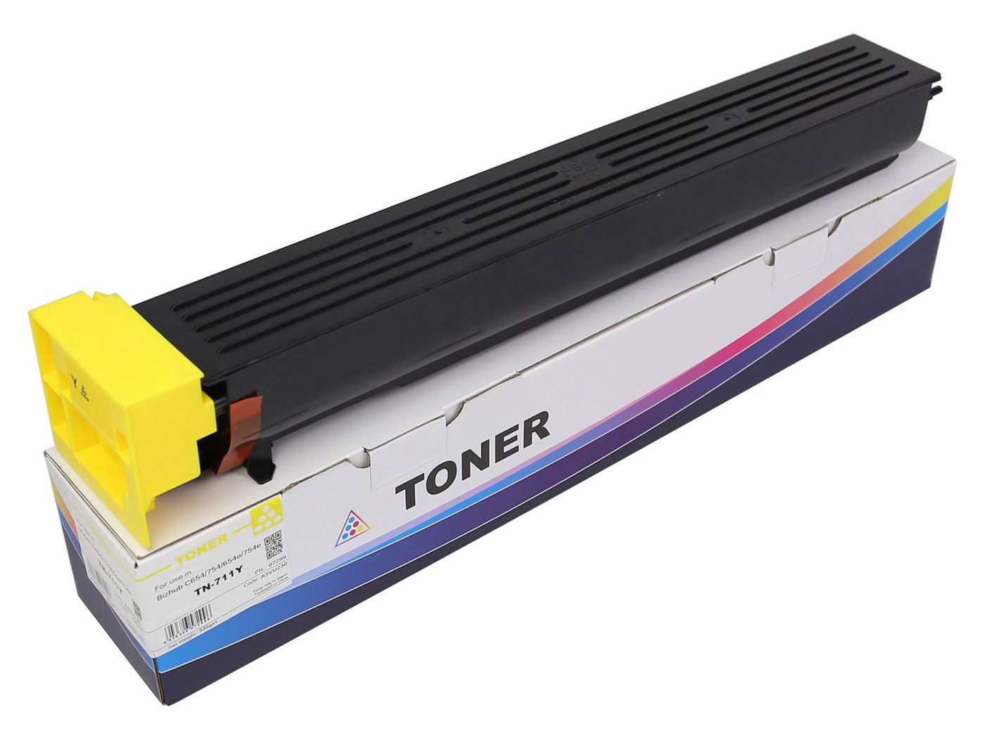 CoreParts TN711Y Gelber Toner – Kompatibel – 31'500 Seiten – für Konica Minolta Bizhub C654/754/654e und andere