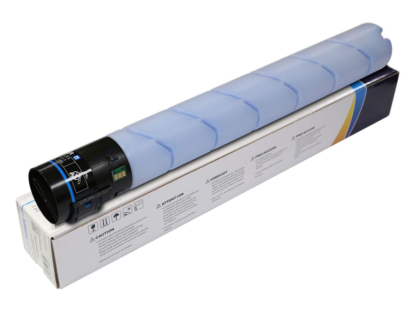 CoreParts Toner TN-324C/TN-512C – cyan, 26000 Seiten – für Konica Minolta Bizhub C258/C308/C368 und andere