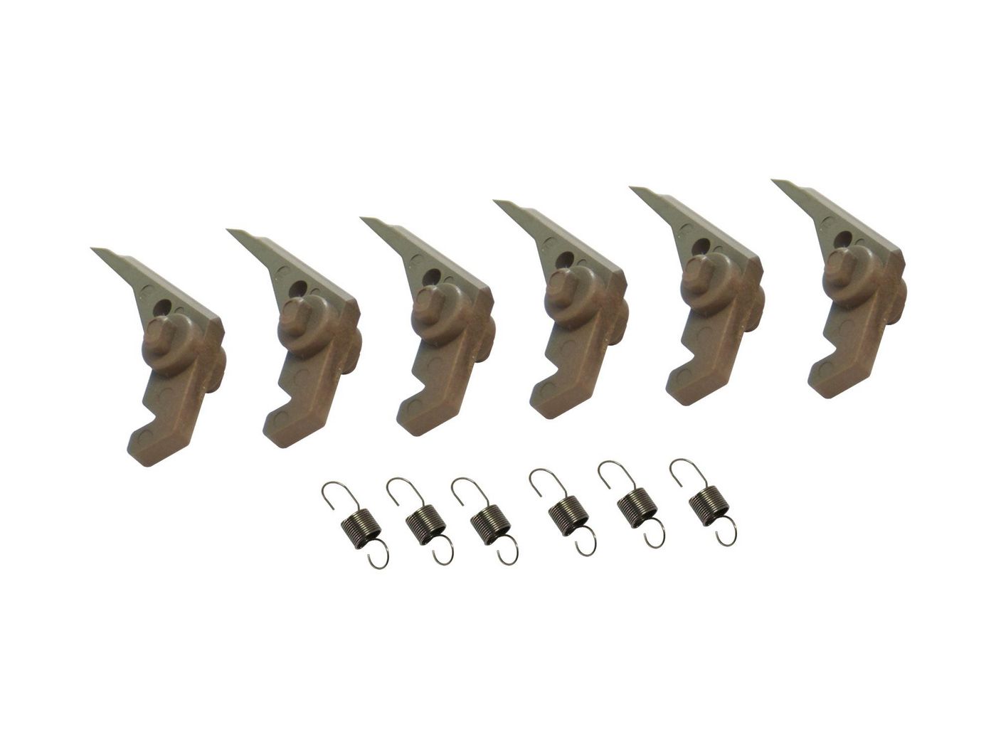 CoreParts Verschleissteile-Kit 6er-Pack, braun – für E-Studio 550/650/810