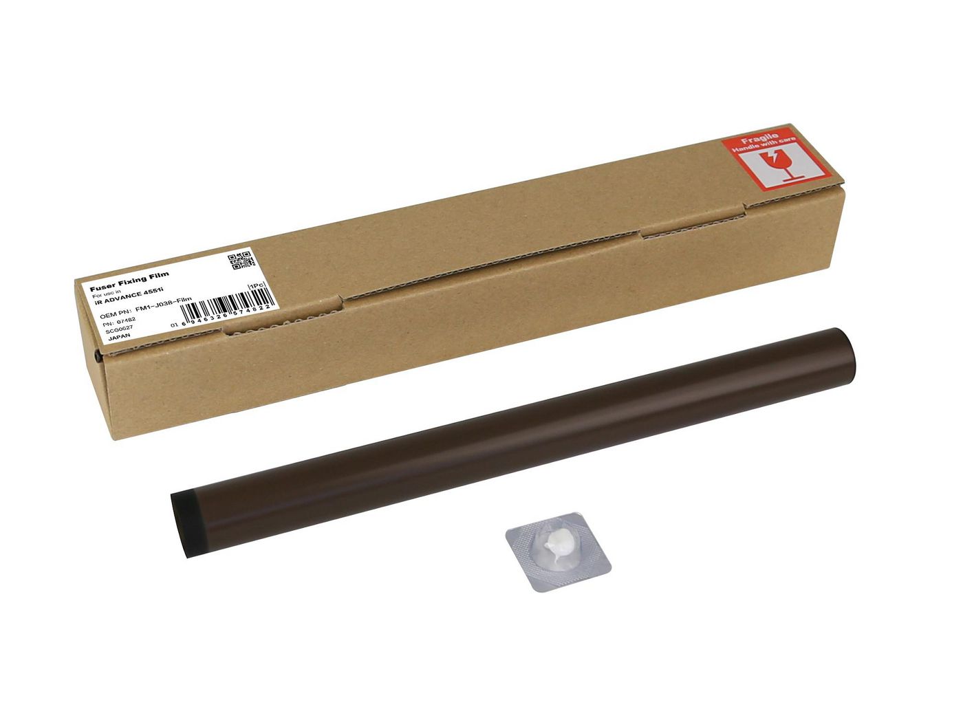 CoreParts Fixiereinheit, Fixierfilm, schwarz – für iR ADVANCE 4551i