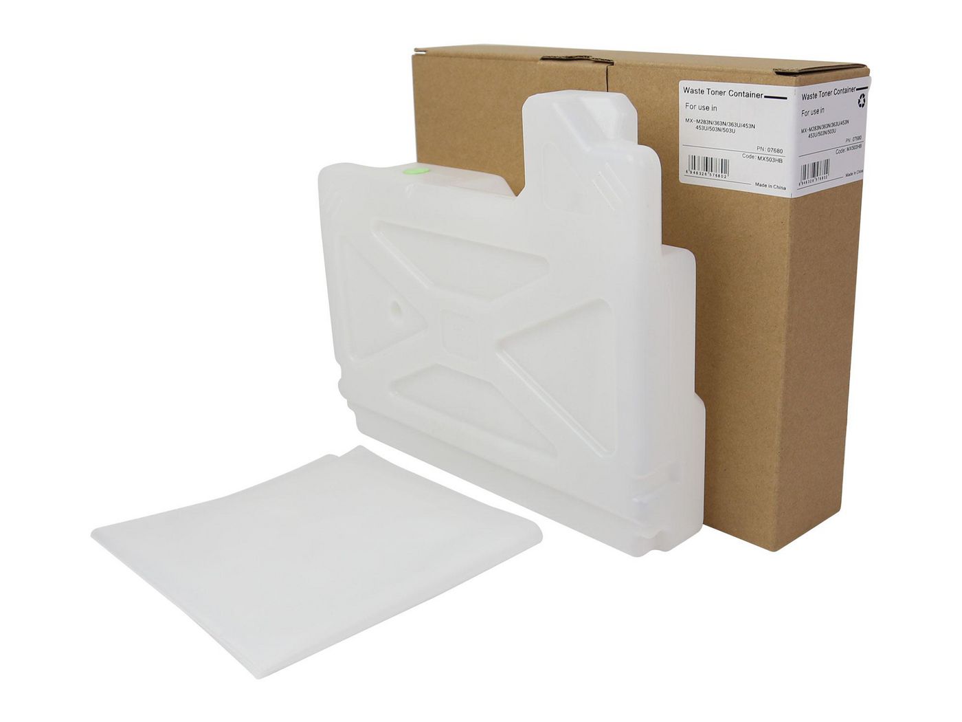 CoreParts Resttonerbehälter (kompatibel mit Sharp) – für MX-M283N, MX-M363N, MX-M453N u. a.
