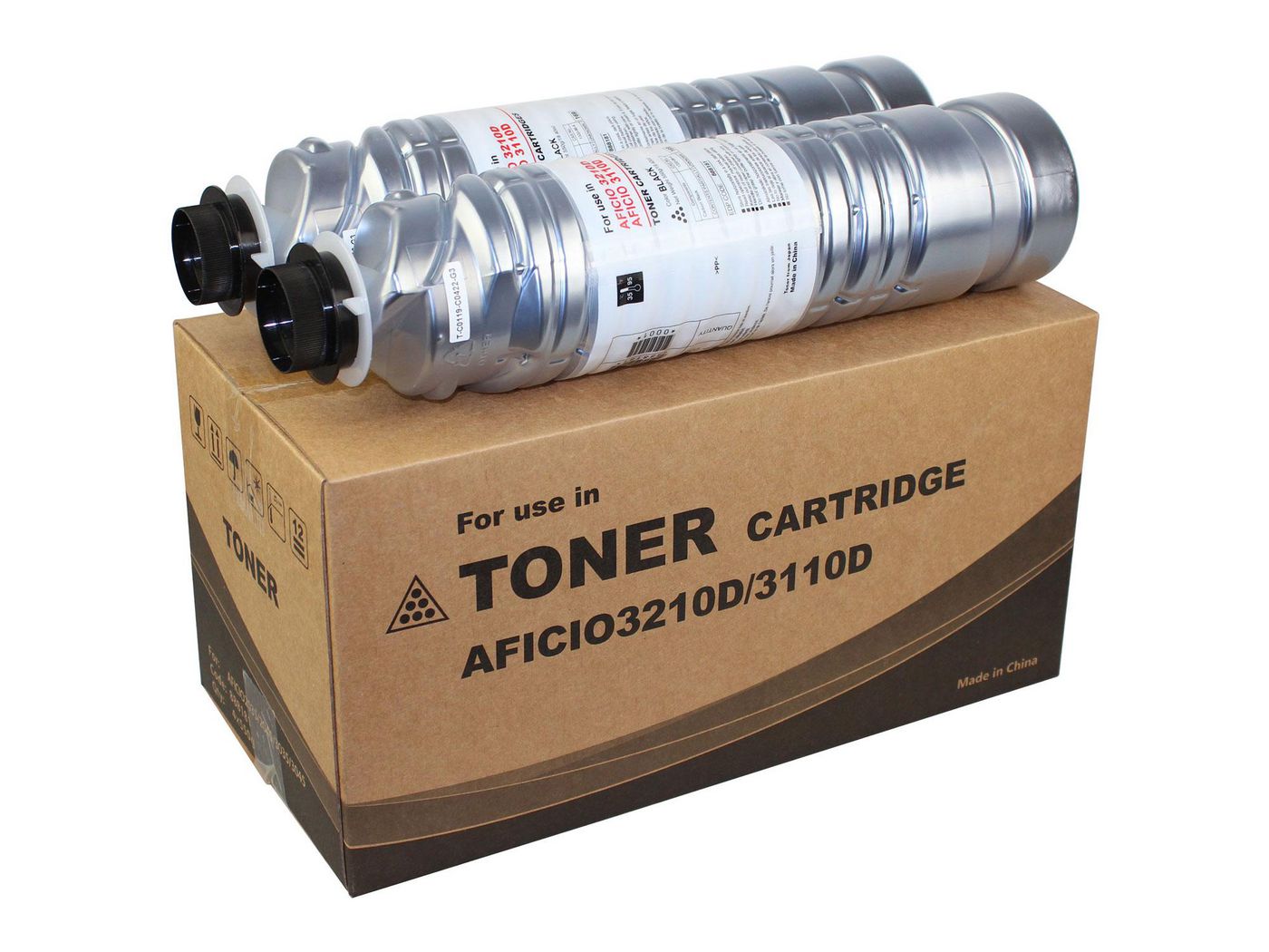 CoreParts 888181 Schwarzer Toner – Kompatibel – 2er-Pack – je 23'000 Seiten – für Ricoh Aficio2035/2045/3035 u