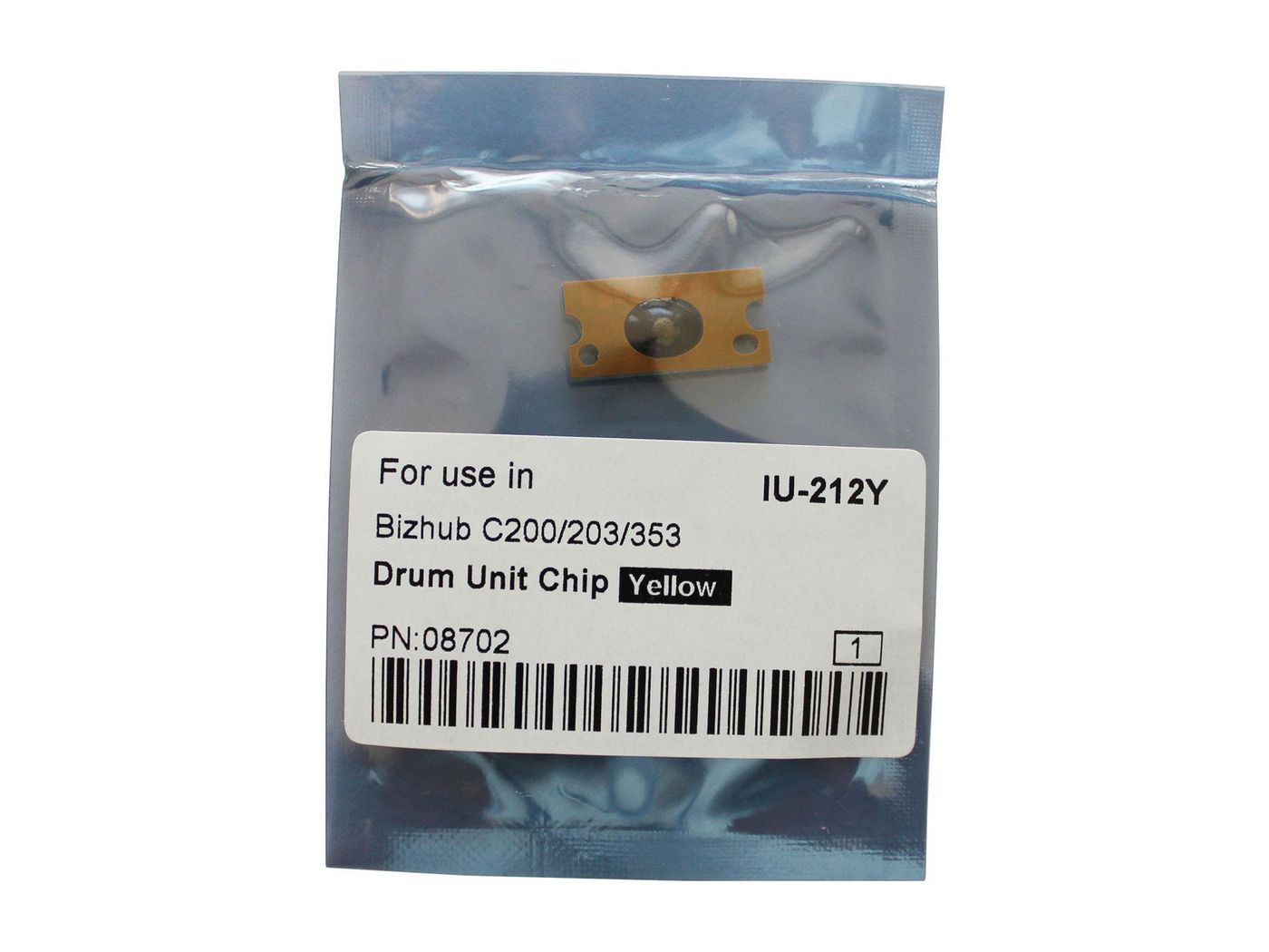 CoreParts Zubehör/Ersatzteil Trommel-Chip, Grün – für Bizhub C200/C200E/C203 und andere