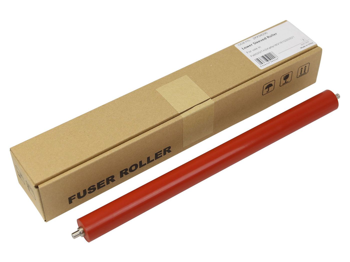 CoreParts Rollen-Kit, rot – für TASKalfa 180/181/220 und andere