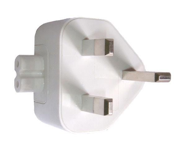 CoreParts Reiseadapter – UK-Stecker, 71 × 53 × 30 mm, 1 Stück, Weiss, CE