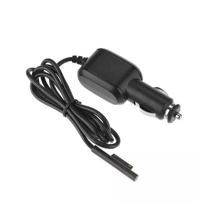 CoreParts Auto-Ladegerät 30 W – Special Thin-Stecker – für Surface Pro 3, Pro 4, Pro 5 und andere – schwarz