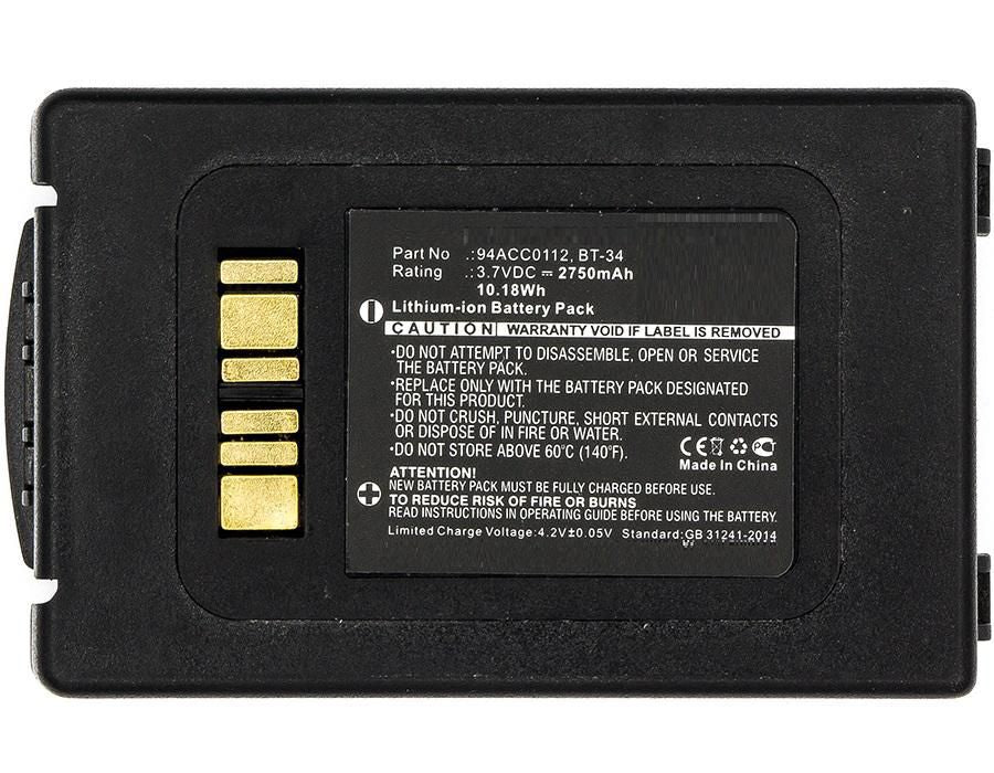 CoreParts Akku Li-Ion 3,7 V 2750 mAh, 10,0 Wh – für Datalogic ELF