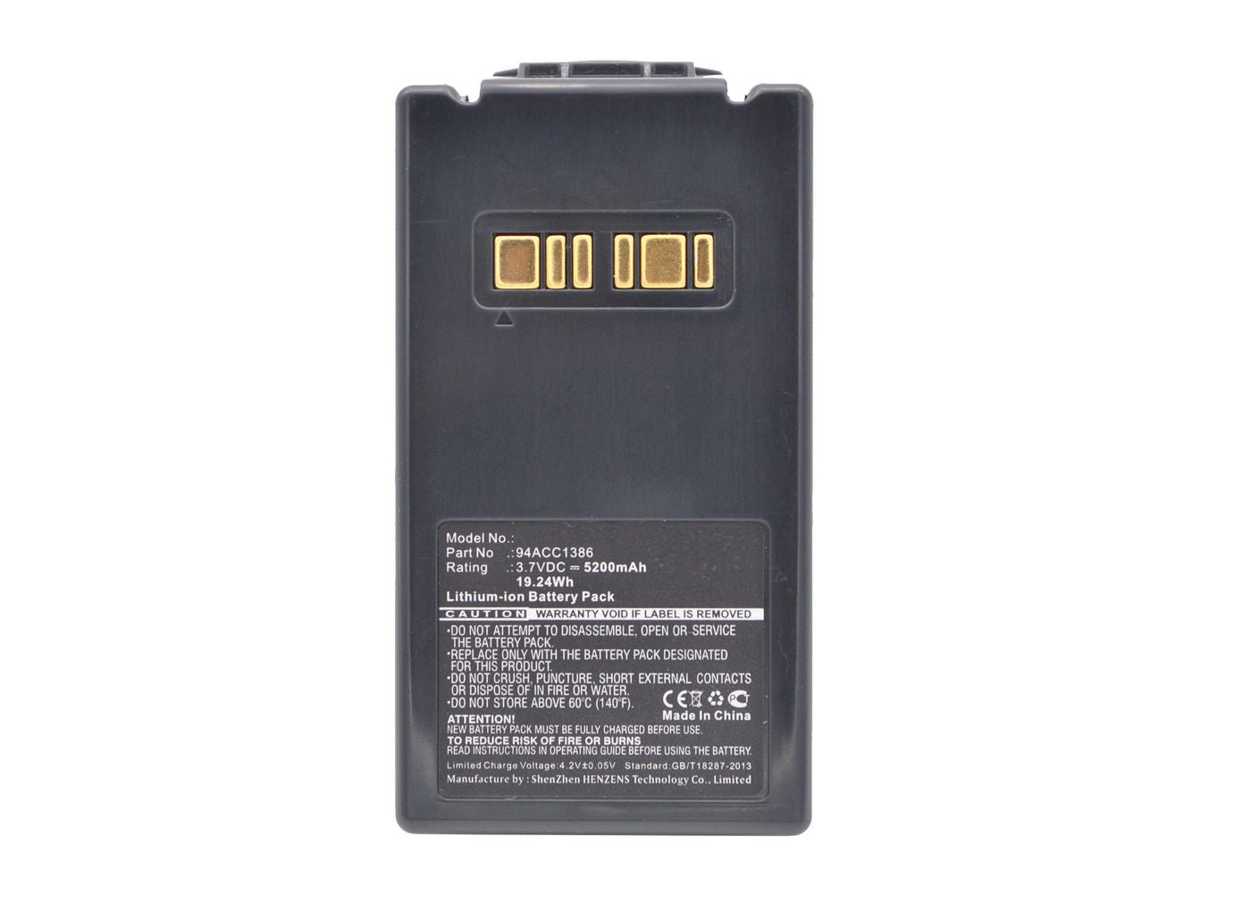 CoreParts Akku Li-Ion 3,7 V 5200 mAh, 19,0 Wh – für Datalogic Falcon X3/Falcon X3+/Falcon X4 und andere