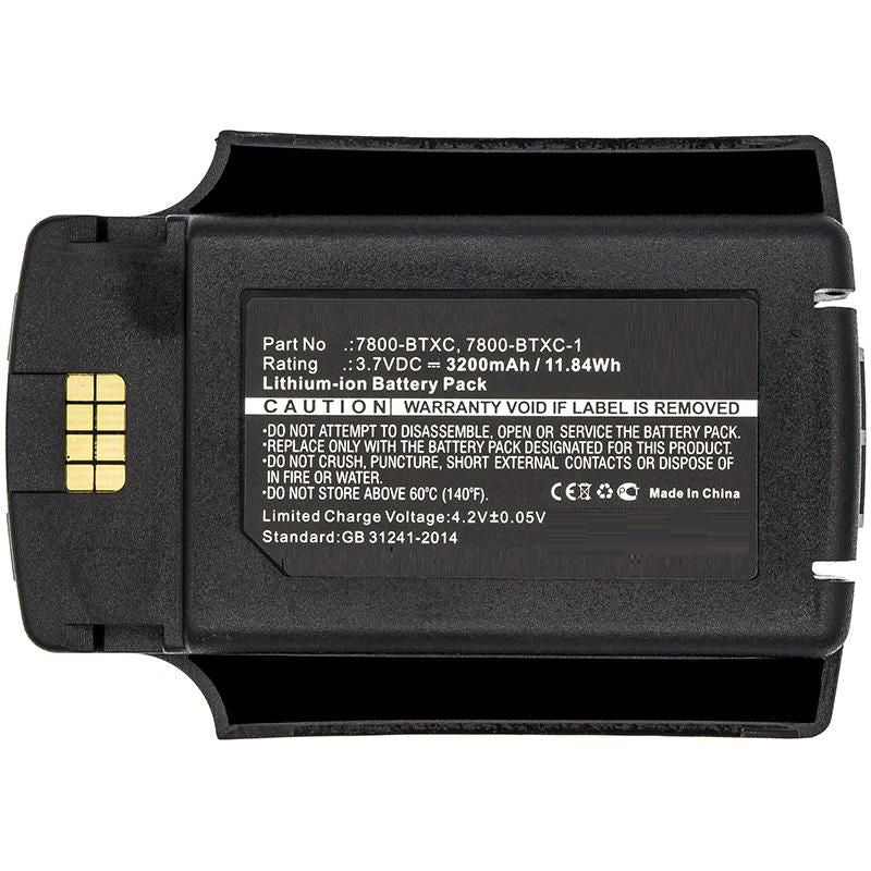 CoreParts Akku Li-Ion 3,7 V 3200 mAh, 11,8 Wh – für Dolphin 7600/7600 II/7800