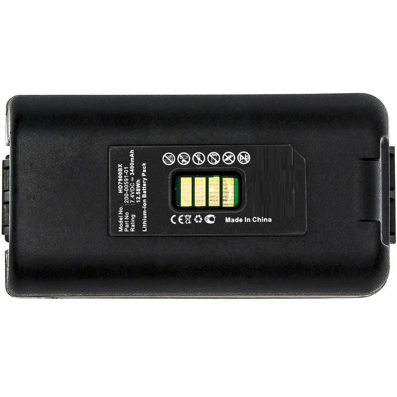 CoreParts Akku Li-Ion 7,4 V 3400 mAh, 25,2 Wh – für Dolphin 7900/9500/9550 und andere