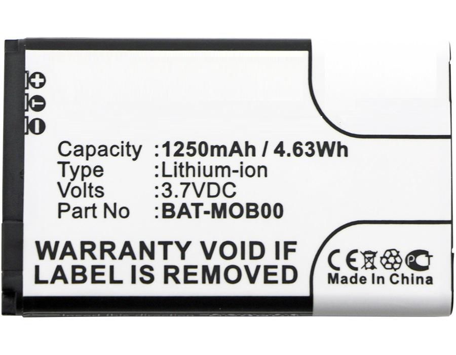 CoreParts Akku Li-Ion 3,7 V 1250 mAh, 4,6 Wh – für Honeywell 70e/75e/Captuvo 70e und andere