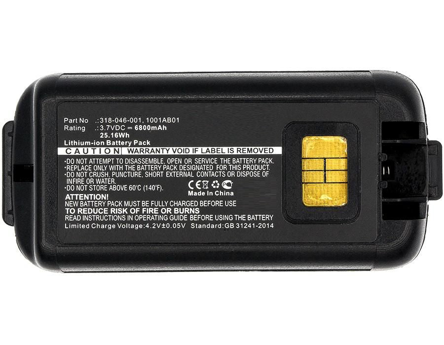 CoreParts Akku Li-Ion 3,7 V 6800 mAh, 25,2 Wh – für Intermec CK70/CK71