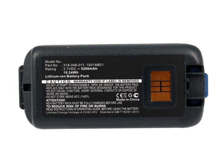 CoreParts Akku Li-Ion 3,7 V 5200 mAh, 19,2 Wh – für Intermec CK70/CK71