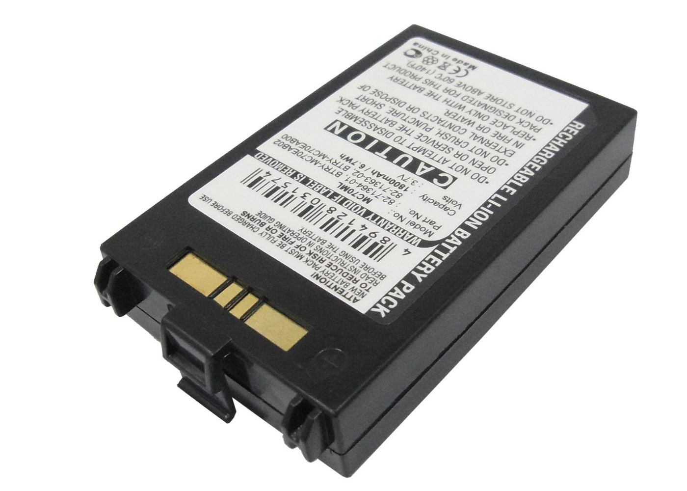 CoreParts Akku Li-Ion 3,7 V 1800 mAh, 6,7 Wh – für Zebra MC70/MC7004/MC7090 und andere