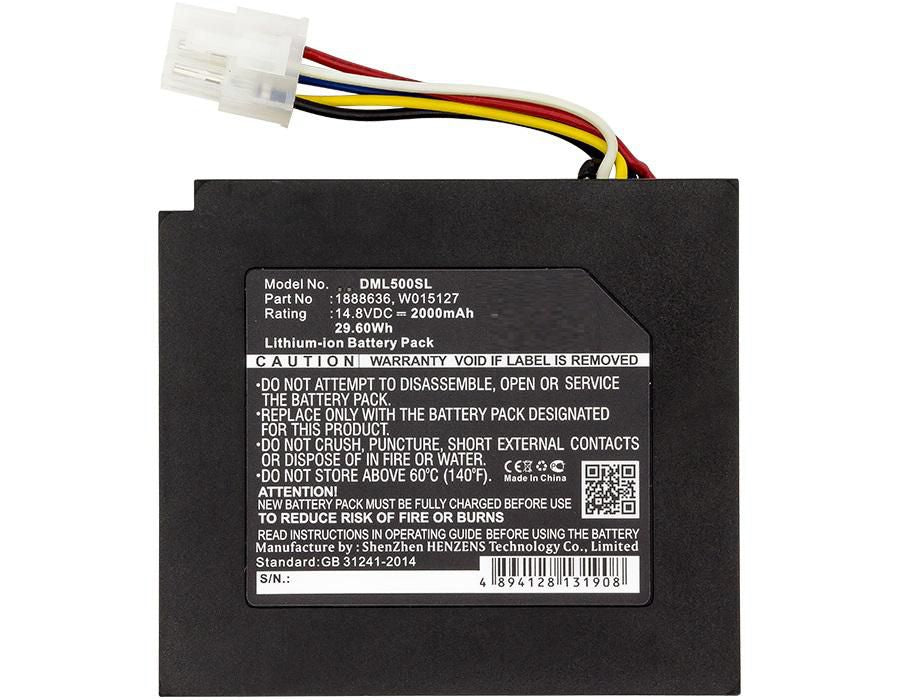 CoreParts Akku 2000 mAh 14,8 V – für LabelManager 500TS/LabelManager PNP/XTL 500, 1888636
