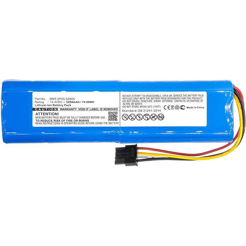 CoreParts Akku – Xiaomi Mi RoboMijia, Roborock S50, 5'200 mAh, 14,4 V, Li-Ion
