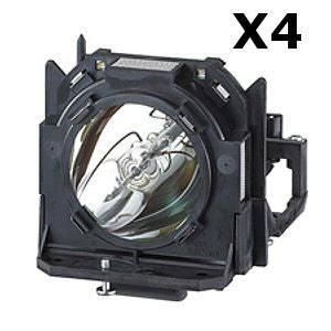 CoreParts Ersatzlampe – 4er-Pack, für Panasonic PT-D12000