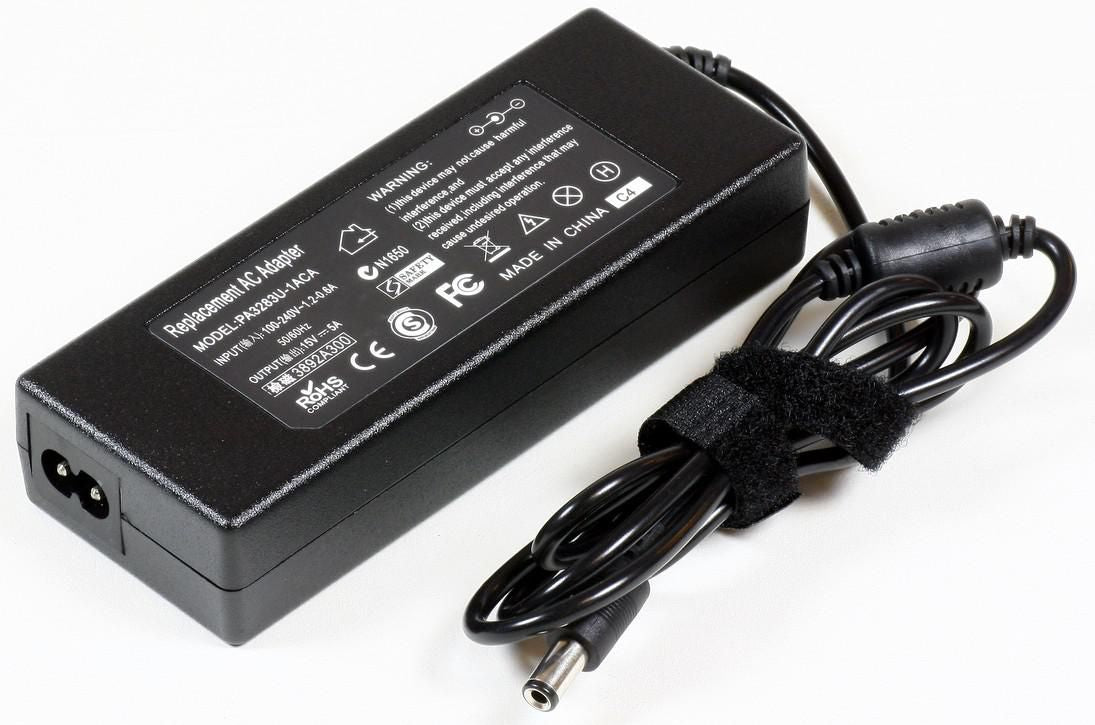 CoreParts Netzteil 75 W – 15 V/5 A – Stecker 6,3×3,0 mm – für Toshiba Equium L100-186, Libretto 50CT, PORTEGE