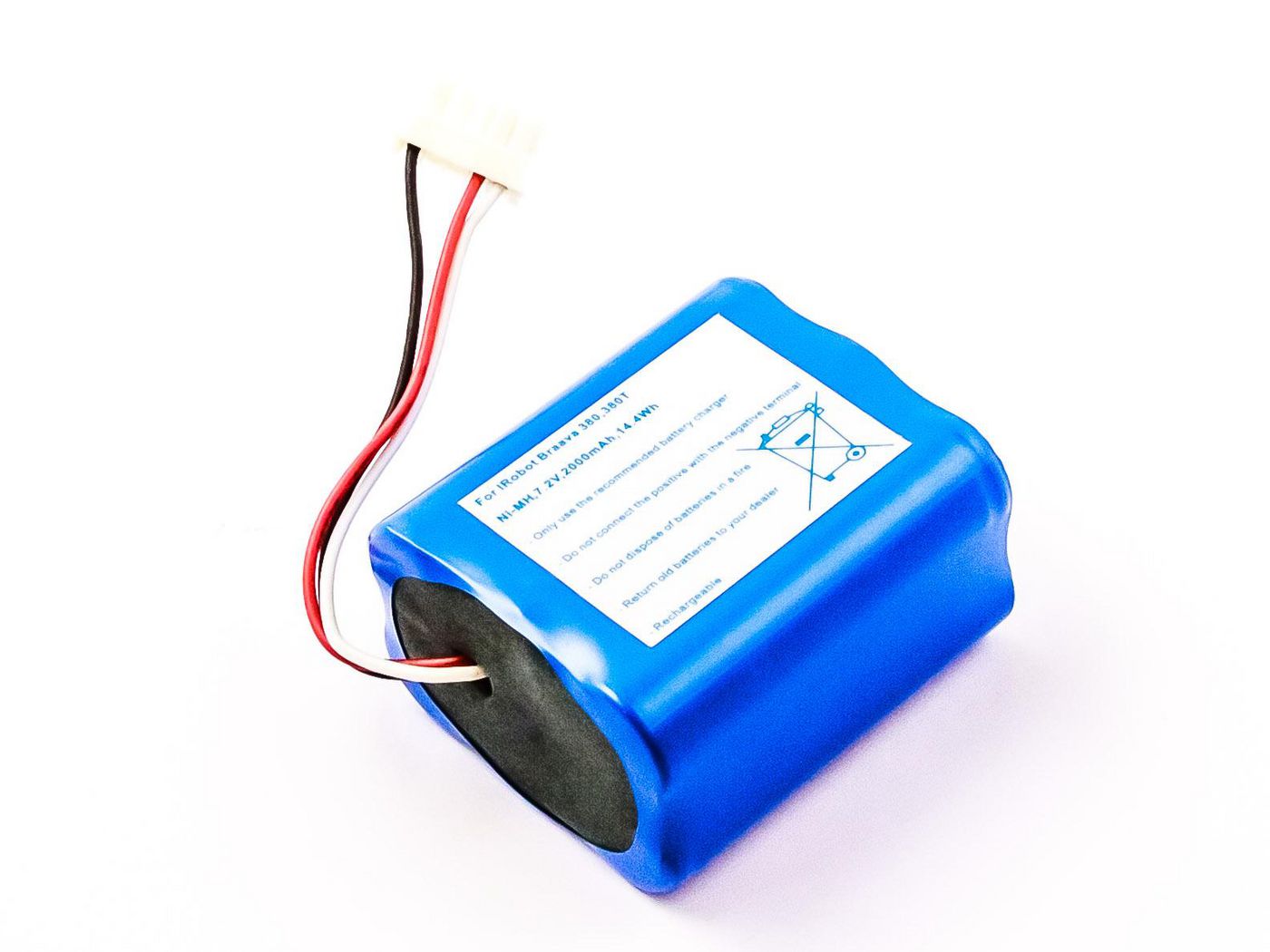 CoreParts Ersatzakku – NiMH 2000 mAh, 7,2 V – für Braava 380, 380T – 1 Stk.
