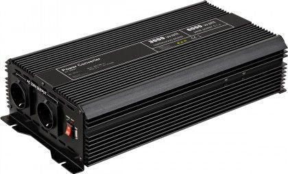 CoreParts DC zu AC Wechselrichter – 3000 W, 12 V zu 230 V, Eingang 10–15 V, für Laptop – Schwarz