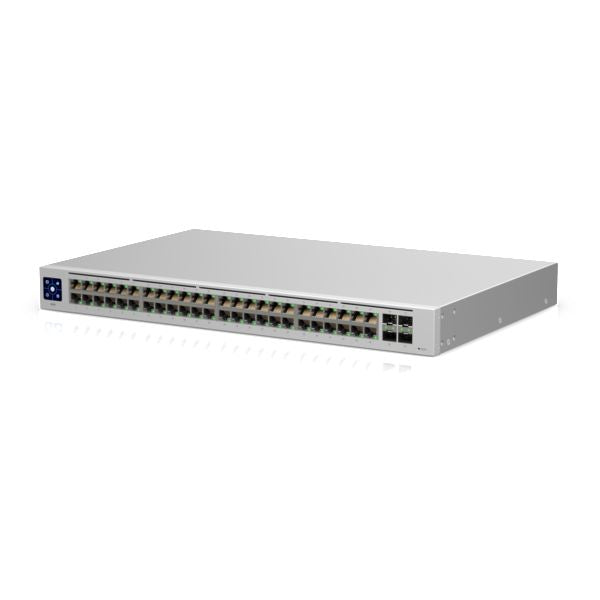 Ubiquiti USW-48 – Managed Switch – 48×GbE, 4×SFP, L2, 19" Rack