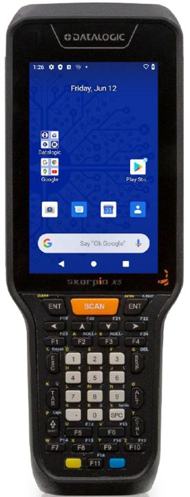 Datalogic Skorpio X5 4,3" POS All-in-One – 800 × 480 Touch (5:3), Snapdragon 660, 3 GB RAM, 32 GB SSD, Android
