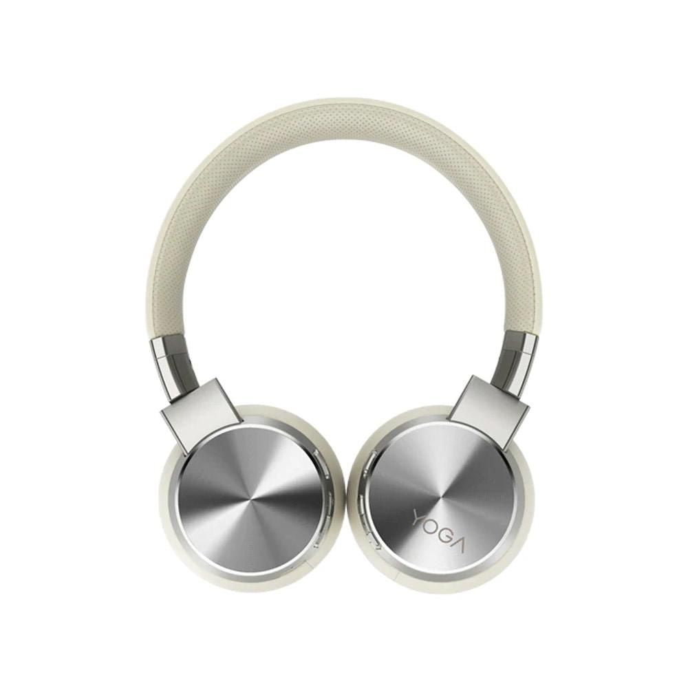 Lenovo Yoga Active Kopfhörer On-Ear – Stereo, Kabel + BT, Weiss, BT 5.0