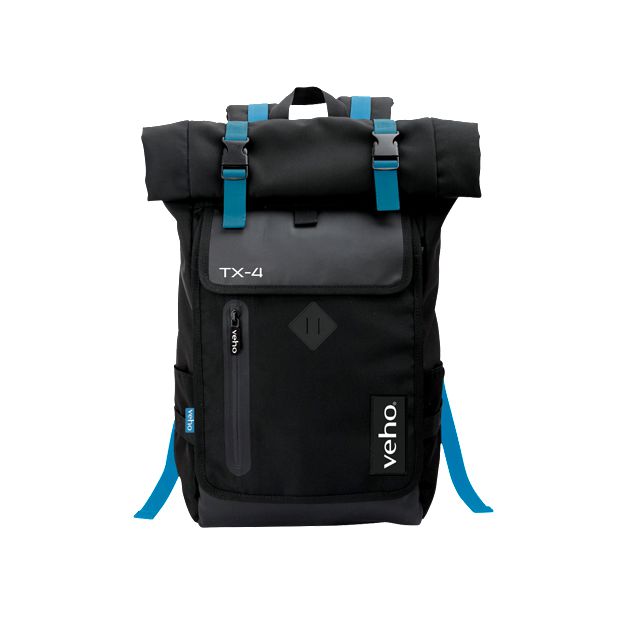 Veho TX-4 – USB-Stick-Tasche, Schwarz, Blau