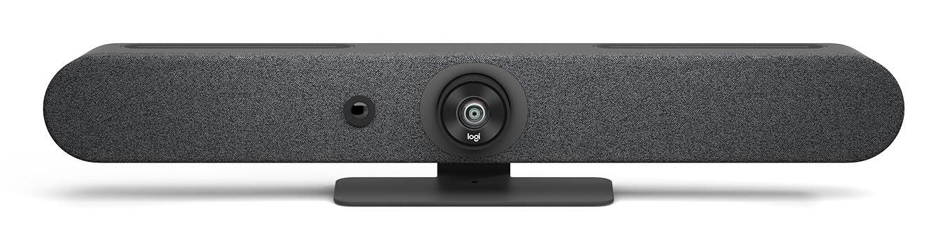 Logitech Rally Bar Mini – Videobar – 4K, Sichtfeld 120°, ePTZ, für Windows 10/11, Mac OS X 11.0/12.0, HDMI x3