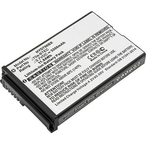 CoreParts Akku Li-Ion 3,7 V 3200 mAh, 11,8 Wh – für Dolphin 60s/70e/75e