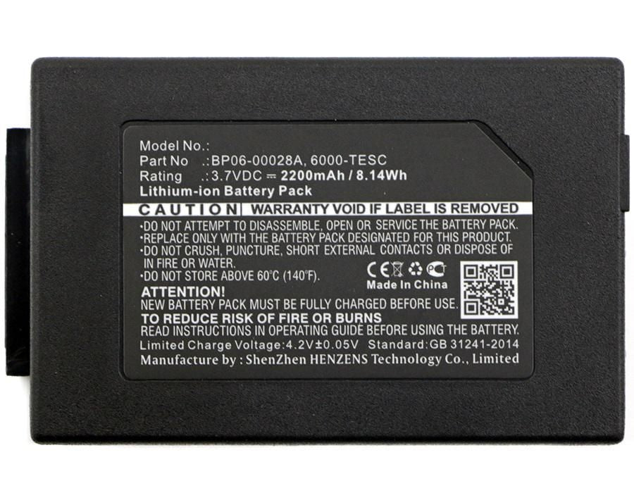 CoreParts Akku Li-Ion 3,7 V 2200 mAh, 8,1 Wh – für Dolphin 6100/Dolphin 6110/ScanPal 5100