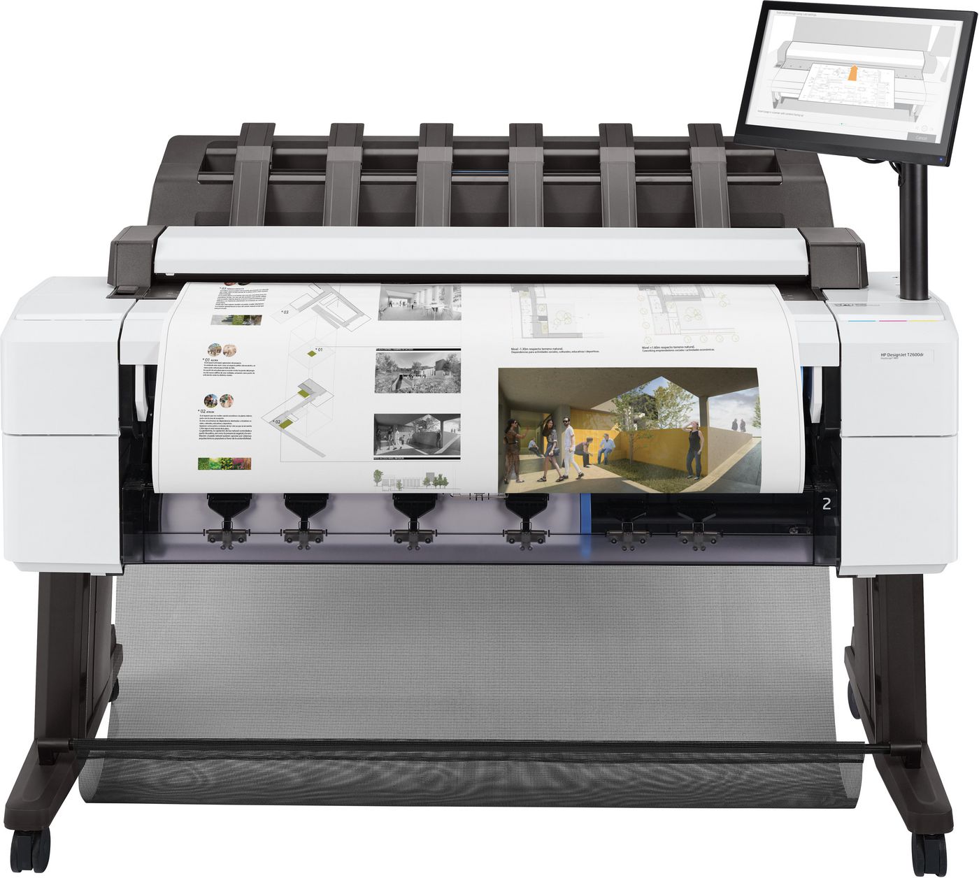 HP DesignJet T2600dr PS – Grossformat Tintenstrahl-MFP 36"