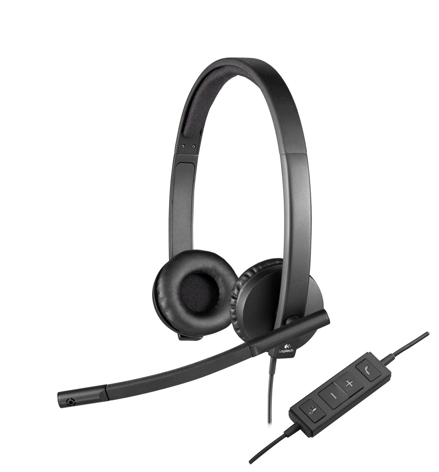 Logitech H570E – Stereo Headset – USB‑A